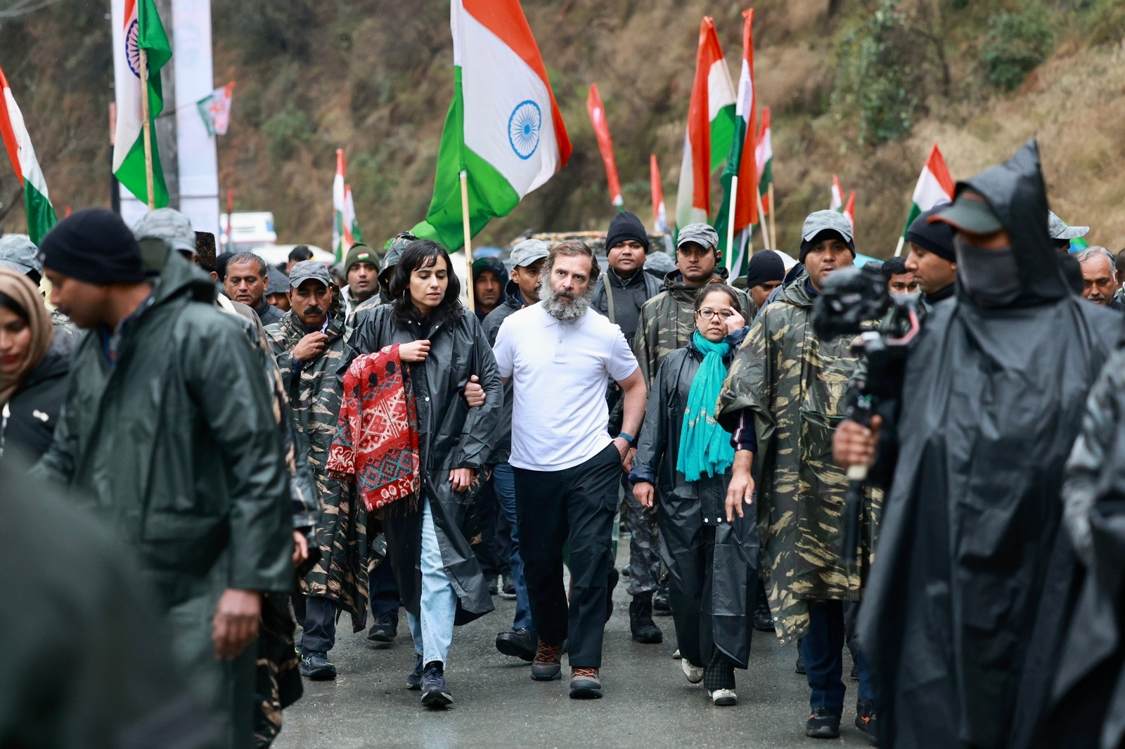 राहुल गान्धीको भारत जोडो यात्रा’ पैदल यात्रा पूरा
